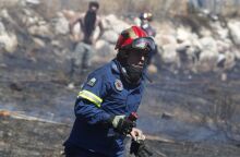 Φωτιά στη Νέα Αρτάκη - Μήνυμα από το 112 για εκκένωση οικισμού