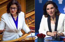 Εξηγήσεις δίνει η Θεανώ Φωτίου για το επεισόδιο με την Όλγα Κεφαλογιάννη - Είχε πει «άει στο διάολο» απευθυνόμενη στην υπουργό Τουρισμού. 