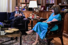 Κυριάκος Μητσοτάκης - Κατερίνα Σακελλαροπούλου