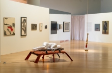 Άποψη της έκθεσης "Δημοκρατία" στην Εθνική Πινακοθήκη