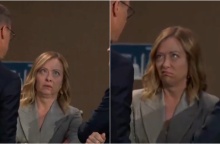 Γκριμάτσες Μελόνι για την αργοπορία του Μπάιντεν στη Σύνοδο του ΝΑΤΟ