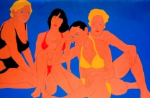 Νικίας Σκαπινάκης, "Λουόμενες"