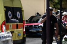 Το σημείο της δολοφονίας του Παναγιώτη Στάθη στο Ψυχικό