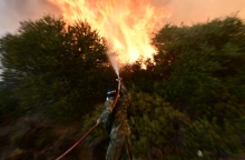 Φωτιά τώρα στην Εύβοια στην περιοχή Πισσώνα