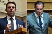 Άδωνις Γεωργιάδης - Στέφανος Κασσελάκης: Αντιπαράθεση για τις διακοπές του προέδρου του ΣΥΡΙΖΑ και την ανακοίνωση της ΕΣΗΕΑ για τους εργαζόμενους στα ΜΜΕ. 