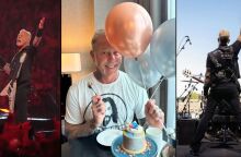 Τζέιμς Χέτφιλντ: 61 ετών ο frontman των Metallica - Γιόρτασε τα γενέθλιά του με a capella ερμηνεία του «Enter Sandman» έχοντας εισπνεύσει ήλιο. 