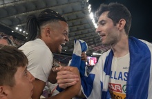 Ο Εμμανουήλ Καραλής και ο Μίλτος Τεντόγλου