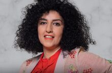 Η νομπελίστρια Ναργκίς Μοχαμαντί 