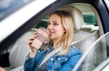 Καφές στο αυτοκίνητο