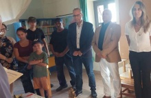 Αγιασμός στη Γαύδο με τέσσερις μαθητές