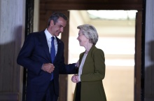 Κυριάκος Μητσοτάκης - Ούρσουλα φον ντερ Λάιεν