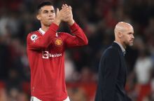 Έρικ Τεν Χαγκ και Κριστιάνο Ρονάλντο