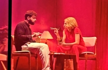 The second woman: Δύο μη επαγγελματίες ηθοποιοί «χώρισαν» με τη Στεφανία Γουλιώτη επί σκηνής