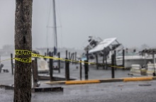 Καταστροφές σε παράκτιες περιοχές της Φλόριντα από το πέρασμα του κυκλώνα Milton