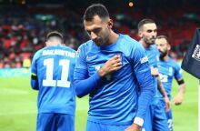 Ο Βαγγέλης Παυλίδης με την φανέλα της Εθνικής Ελλάδας