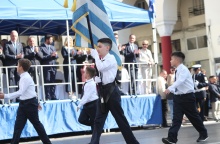 Η μαθητική παρέλαση για την 28η Οκτωβρίου στη Θεσσαλονίκη μέσα από εικόνες