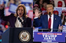 Κάμαλα Χάρις και Ντόναλντ Τραμπ