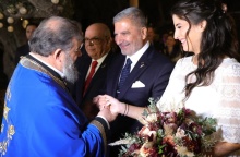 Γιώργος Πατούλης και Νάνσυ Κοίλου παντρεύτηκαν στο Κορωπί