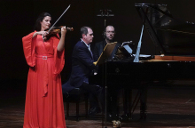 Δανάη Παπαματθαίου-Μάτσκε και Γιώργος-Εμμανουήλ Λαζαρίδης σε έργα Μπετόβεν και Μπράμς για βιολί και πιάνο