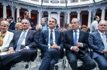 Κώστας Καραμανλής, Κυριάκος Μητσοτάκης, Αντώνης Σαμαράς