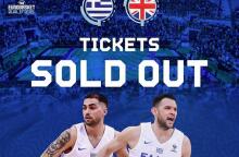 Ελλάδα – Μεγάλη Βρετανία: Sold out το ματς στην Θεσσαλονίκη!
