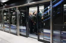 Η πρώτη ήμερα λειτουργίας του μετρό Θεσσαλονίκης 