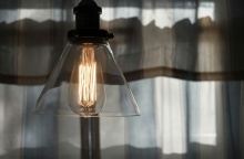 Αναμμένη λάμπα