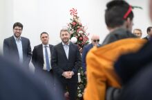 Τα κάλαντα των Χριστουγέννων άκουσε ο Νίκος Ανδρουλάκης