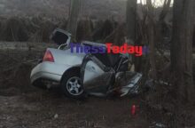 Το αυτοκίνητο του μοιραίου τροχαίου δυστυχήματος