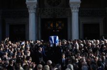 Κηδεία Κώστα Σημίτη: Εικόνες από το ύστατο χαίρε στον πρώην πρωθυπουργό