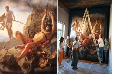 Προμηθέας Λυόμενος: Ο χαμένος πίνακας του Carl Bloch βρίσκει ξανά τη φήμη του στην Αθήνα