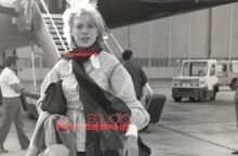 Η Μαριάν Φέιθφουλ στην Αθήνα τον Οκτώβριο του 1974 - Αποκλειστική φωτογραφία από το αρχείο του Studio Kleisthenis για την Athens Voice