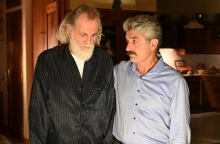 Μιχάλης Αεράκης και Δημήτρης Ήμελλος σε σκηνή του Σασμού 