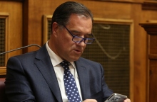 Ο υπουργός Υγείας, Άδωνις Γεωργιάδης