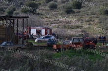 Το σημείο όπου βρέθηκε το πτώμα στη Λάρισα