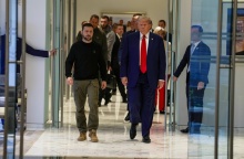 Βολοντίμιρ Ζελένσκι και Ντόναλντ Τραμπ