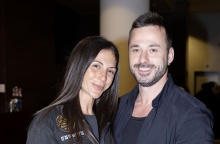 Η Ανθή Βούλγαρη με τον σύζυγό της, Κώστα Κωνσταντινίδη