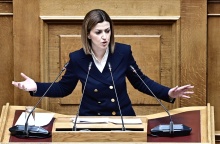 Η αναπληρώτρια υπουργός Υγείας, Ειρήνη Αγαπηδάκη