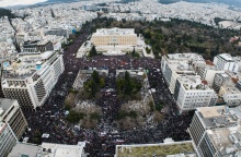 Τεράστιες συγκεντρώσεις σε όλη την Ελλάδα για τα Τέμπη 