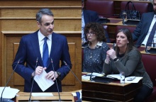 Κυριάκος Μητσοτάκης και Ζωή Κωνσταντοπούλου