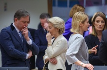 Στιγμιότυπο από τη Σύνοδο Κορυδής των ηγετών της ΕΕ