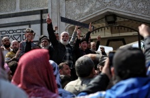 Εικόνα από διαμαρτυρίες στη Συρία