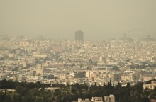 Αφρικανική σκόνη πάνω από την Αθήνα