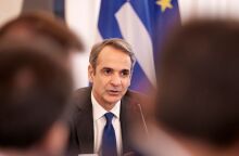 Ο Κυριάκος Μητσοτάκης στο Υπουργικό Συμβούλιο