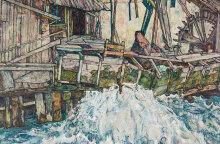 Ο «Καταρρέων Μύλος» του Έγκον Σίλε εκτίθεται στη Βιέννη