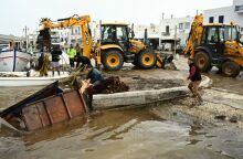 Κακοκαιρία: Εικόνες δείχνουν το μέγεθος της καταστροφής σε Πάρο, Μύκονο και Χανιά