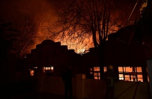 Ο Δήμος Αθηναίων για τη φωτιά στο κτίριο της Εριουργίας στα Άνω Πατήσια