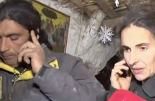 Μανώλης Καλαϊτζιδάκης και η σύζυγός του