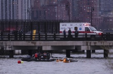 Νέα Υόρκη: Έξι νεκροί από την πτώση ελικοπτέρου στον ποταμό Χάντσον