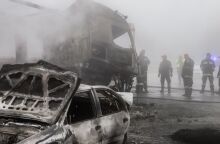 Πολύμυλος Κοζάνης: Το φορτηγό έπεσε με μεγάλη ταχύτητα στα ΙΧ και τα παρέσυρε - «Μίλησαν» τα βίντεο 